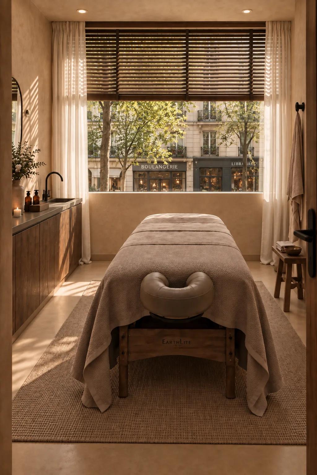 CABINET À LOUER – PARIS 19e/20e – MASSAGE / THÉRAPEUTE / PROFESSION LIBÉRALE – OUVERTURE P — photo 5
